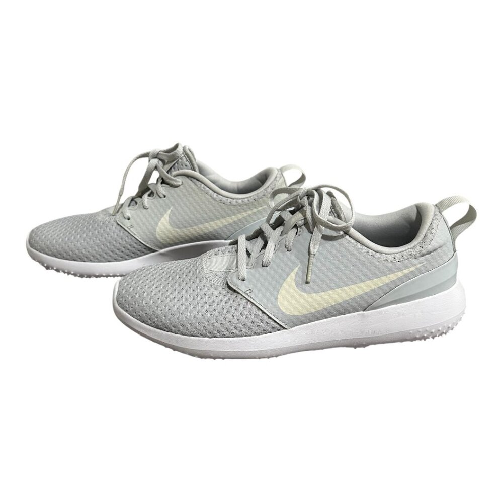 NIKE Roshe G Pure Platinum/White Golf sneakers shoes Men Size 7 CD6065-003